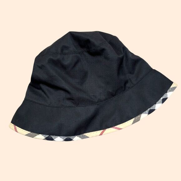 Burberry Canvas Bucket Hat Black main image 4